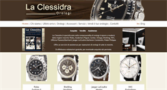 Desktop Screenshot of laclessidraorologi.it